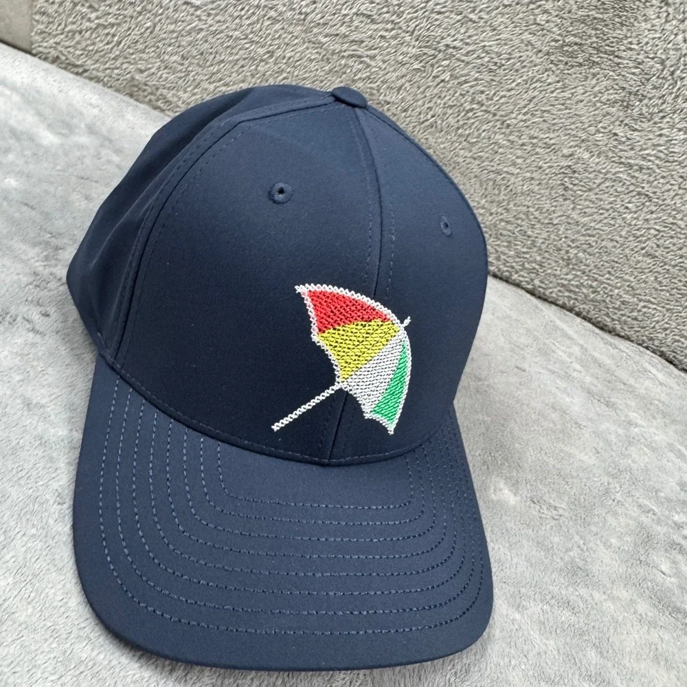 Puma‎ Arnold Palmer Golf Hat Mens OSFA Navy New API Crafted Snapback Cap